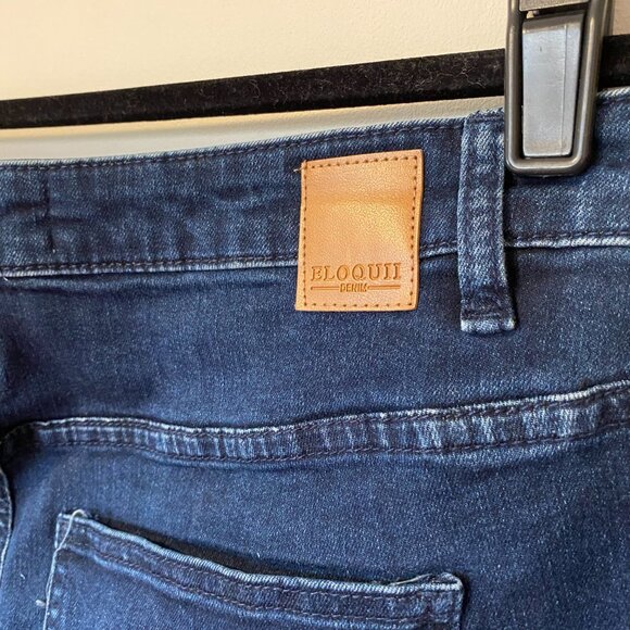 Eloquii Olivia Sculpting High Rise Skinny Jean Size 18 Regular Dark Wash EUC - Picture 5 of 11